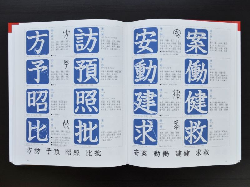 The Book of All 1006 Kanji Learned in Elementary School textbook